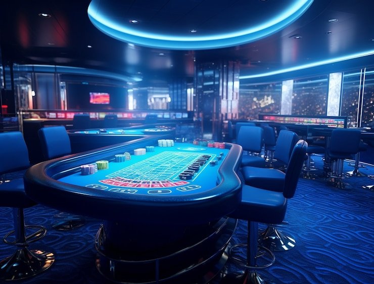 Lucky Twins live dealer studio with multi-camera feed